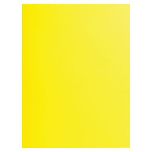 Confezione da 25 cartellette 220 rock''s dopp. A4 o A3 24 x 32 cm Giallo,
