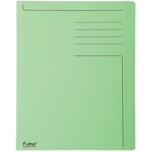 Cartelletta forever® da 280 g/m² con stampa 24 x 31,5 cm verde,