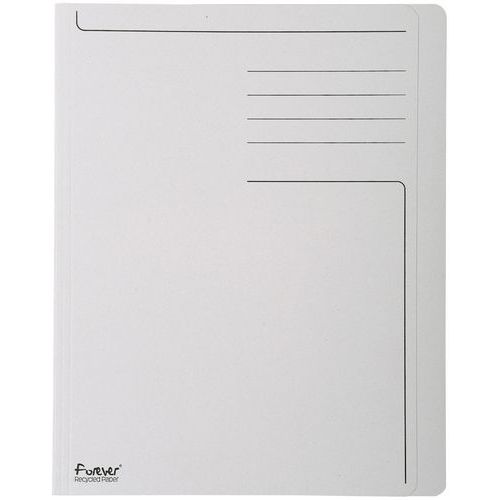 Cartelletta forever® da 280 g/m² con stampa 24 x 31,5 cm grigio,