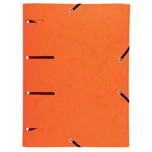 Set di 25 cartellette 3 lembi perforate punchy 375 g/m² A4 Assortite,