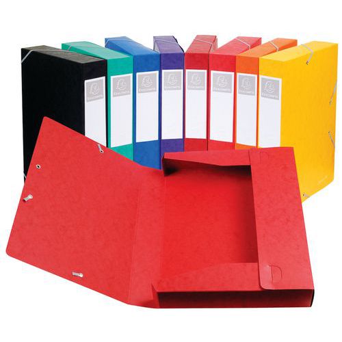 Set di 10 scatole consegnate piatte cartobox 50 mm A4 Assortite,