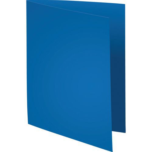 Confezione da 100 camicie flash 80 riciclate 22 x 31 cm Blu scuro,