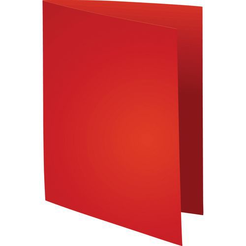 Confezione da 100 camicie flash 80 riciclate 22 x 31 cm Rosso,