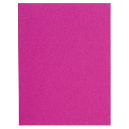 Confezione da 100 cartellette flash 220 riciclate - 24 x 32 cm Fucsia,
