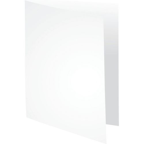 Confezione da 100 cartellette rock''s 220 - 24 x 32 cm Bianco,