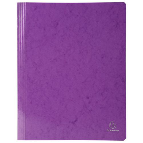 Cartelletta ad aghi rivestita da pellicola 355 g/m² iderama A4 Viola,