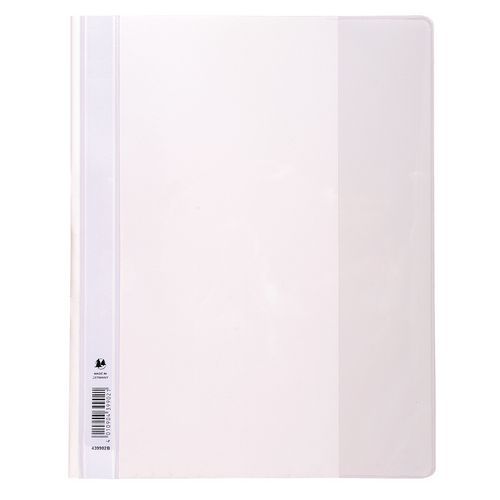 Cartelletta di presentazione ad aghi pvc premium - A4 Bianco,