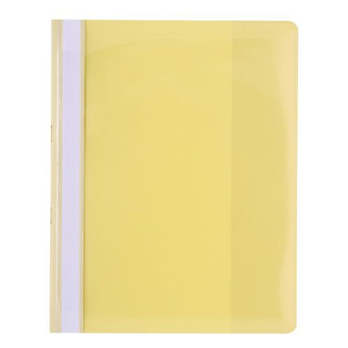 Cartelletta di presentazione ad aghi pvc premium - A4 Giallo,