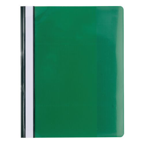 Cartelletta di presentazione ad aghi pvc premium - A4 Verde,