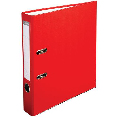 Raccoglitore a leva in polipropilene retro da 50 mm A4 Rosso,