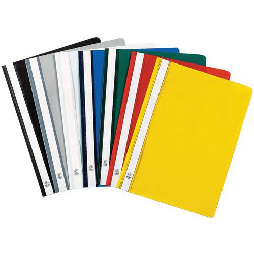 Set di 25 cartellette ad aghi in polipropilene standard A4 Assortite,