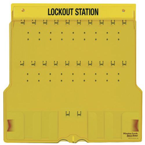 lockout station 20 lucchetti vuota,