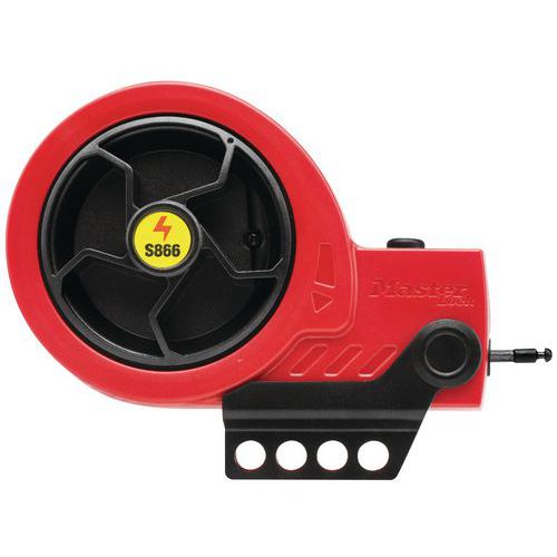 CAVO BLOCCAGGIO MULTIPLO RETRATTILE IN NYLON,