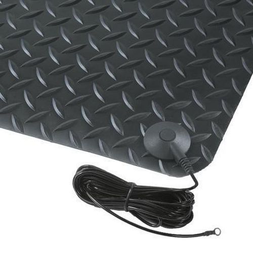 Tappeto antistatico antifatica Diamond Stat™ 90x100cm Nero,