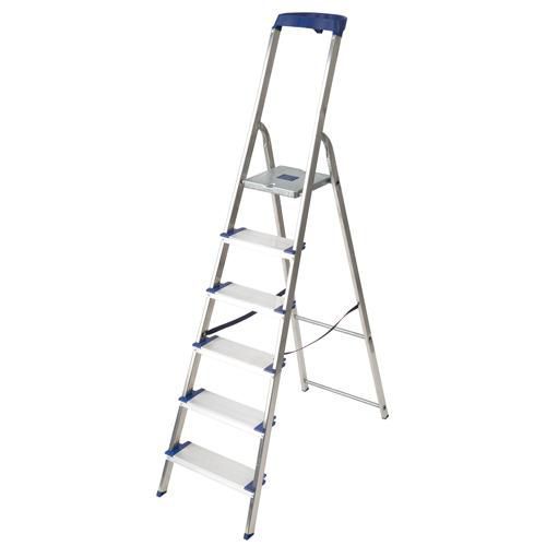 Scaletta con corrimano Gamma - 6 gradini,