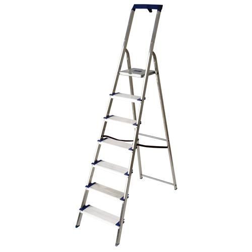 Scaletta con corrimano Gamma - 7 gradini,