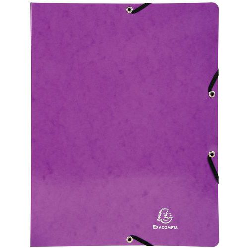 Raccoglitore con elastici 2 anelli 15 mm iderama A4 Viola,