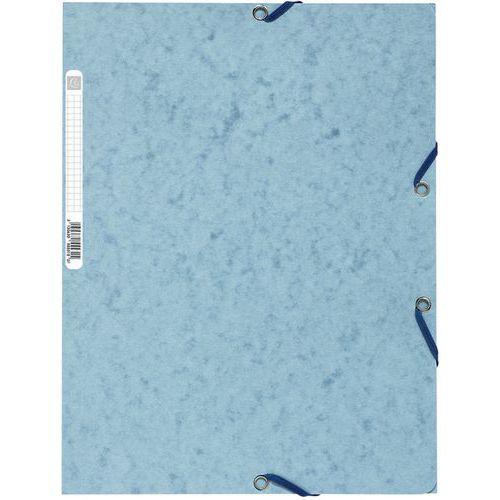 Cartella a 3 lembi cartoncino lucido 400g/m2 A4 Grigio tortora,