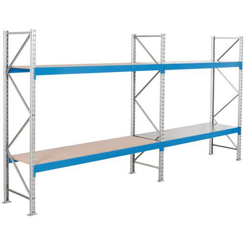 Scaffalatura elemento di partenza Epsivol Eco - carico 565 kg - 2000 x 2250 x 800 mm,