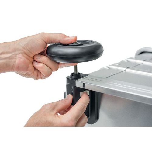 Rotella diametro 125 mm per cassa con rotelle K424 XC - 20 L e 60 L,