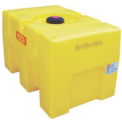 Cisternetta PE rettangolare 450L,