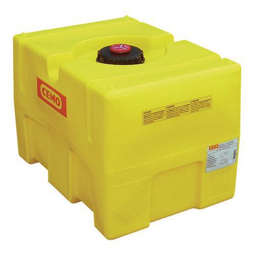 Cisternetta PE rettangolare 200L,