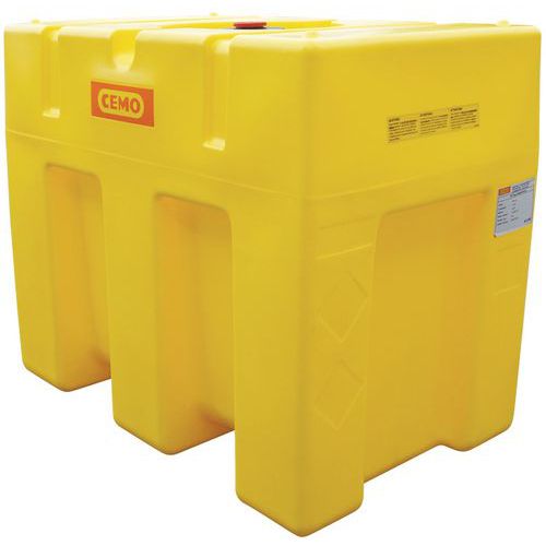 Cisternetta PE rettangolare 600L,