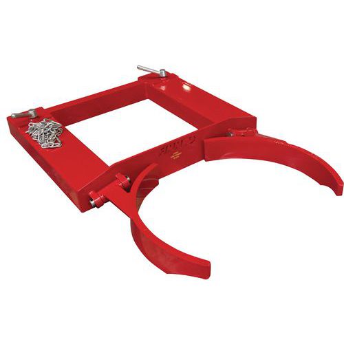 Pinza automatica per fusti in metallo 220 L - 680 kg,