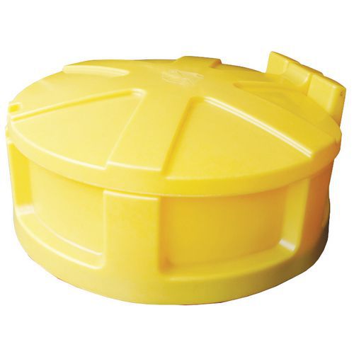 Imbuto PE con coperchio per fusti,