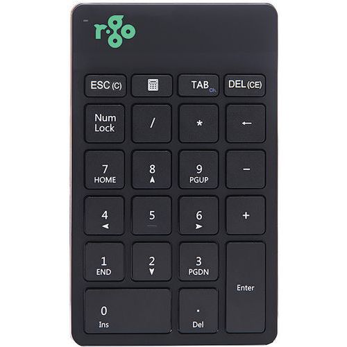 R-Go Numpad Break, tastierino numerico wireless, nero,