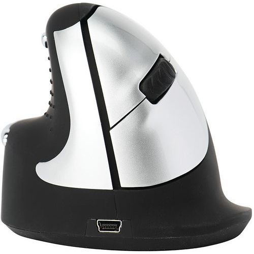 Mouse ergonomico verticale R-Go He wireless per mancini-M,