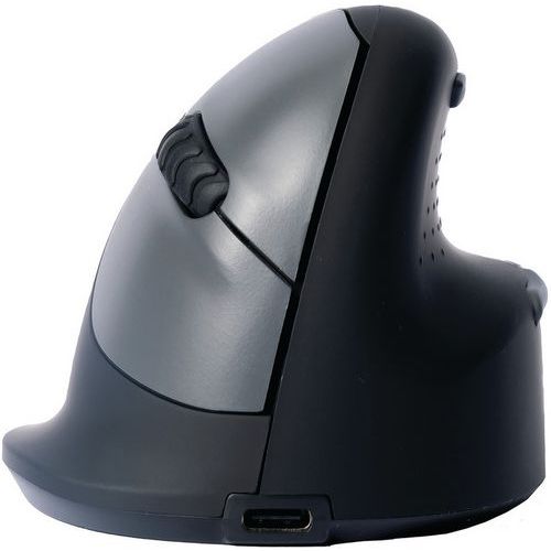 Mouse ergonomico verticale R-Go He Bluetooth per destri-M,