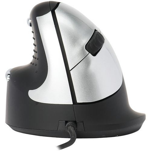 Mouse ergonomico verticale R-Go He con filo per mancini-M,