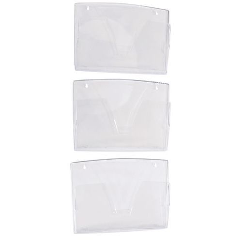 Cestino da parete cristallo trasparente - Manutan,