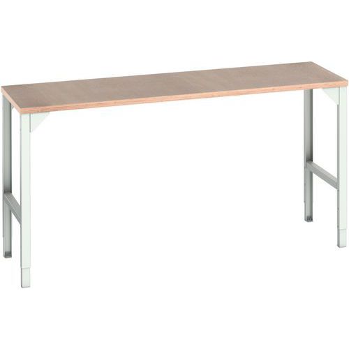 Banco Eko regolabile 1800x600 mm compensato di faggio 20 mm,