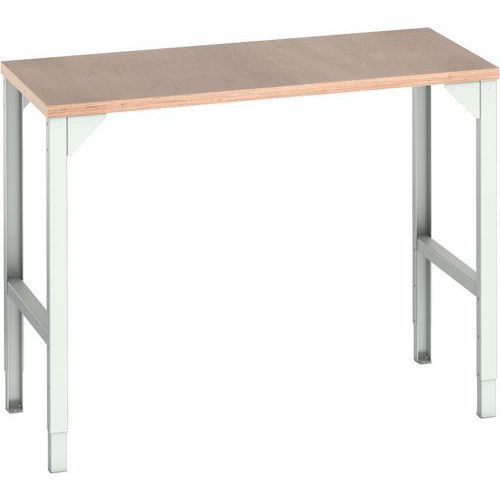 Banco Eko regolabile 1200x600 mm compensato di faggio 20 mm,