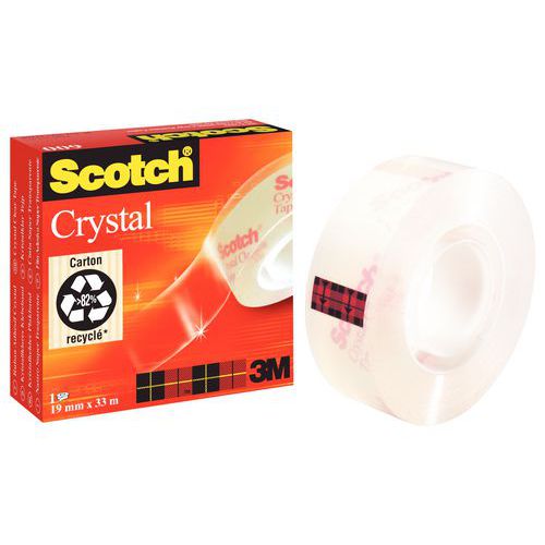 Scotch Crystal trasparente 19 mm x 33 m,