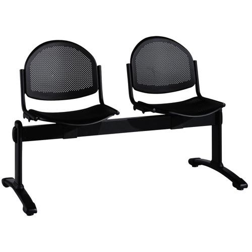 Sedia metallo Su Traversa 2 posti,