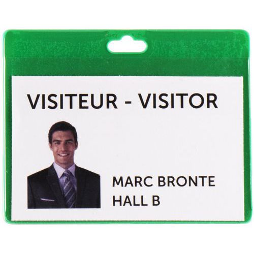 Porta-badge morbido verde - Djois by Tarifold,