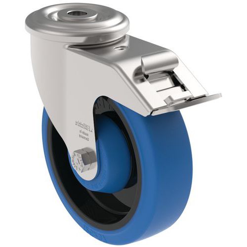 Ruota Con Foro Per Bullone E F H 125 mm Cerchiatura, la,