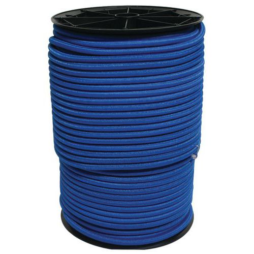 Cavo elastico da 8mm - bobina da 100m - blu,