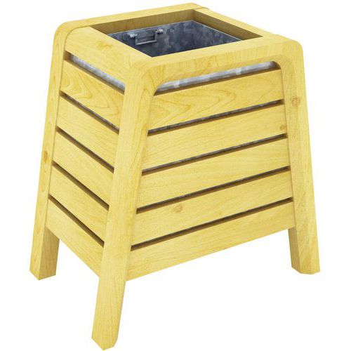 Cestino Gaia in robinia,