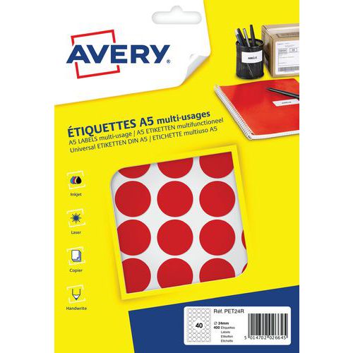 Dischetti ILC rossi Ø 24 mm,