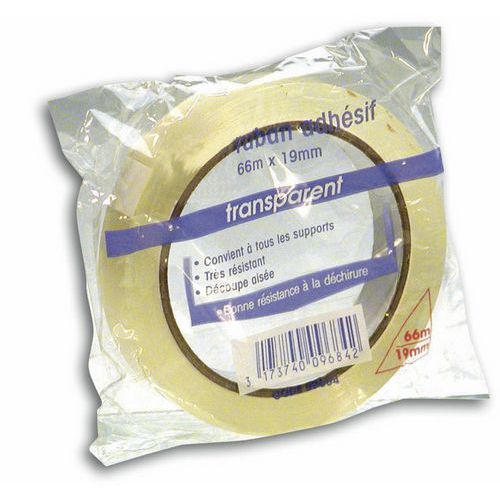 Nastro adesivo trasparente 19x66 - Sign,