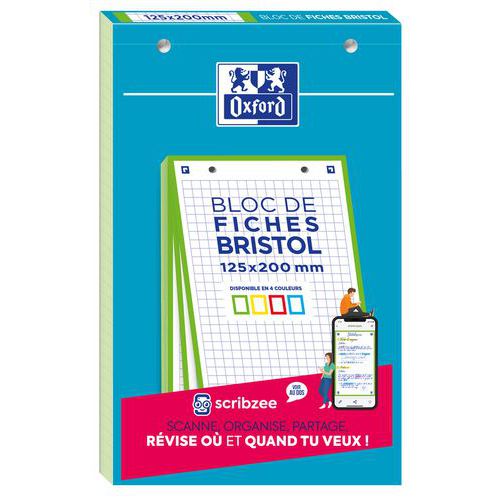 Blocco Bristol Oxford 125x200 30 schede perfor Q5/5/5 verde,