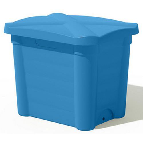 Contenitore di stoccaggio con coperchio-200L-Blu,