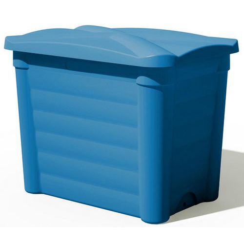 Contenitore di stoccaggio con coperchio-585L-Blu,