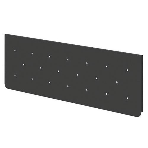 Pannello di fondo grigio scuro - Pure - Lunghezza 109 cm,