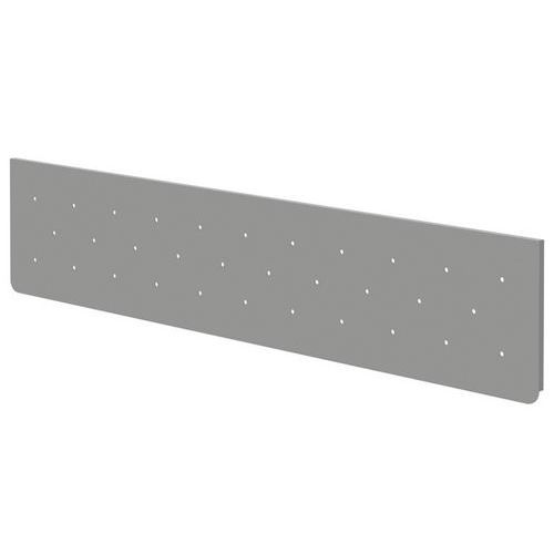 Pannello di fondo in alluminio - Pure - Lunghezza 169 cm,