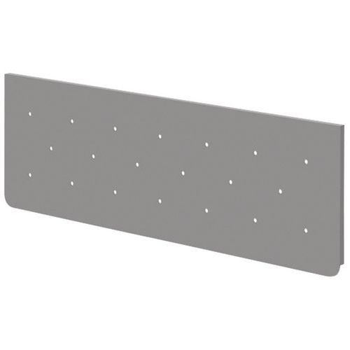 Pannello di fondo in alluminio - Pure - Lunghezza 109 cm,